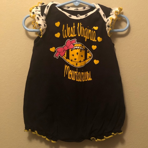 wvu baby girl clothes
